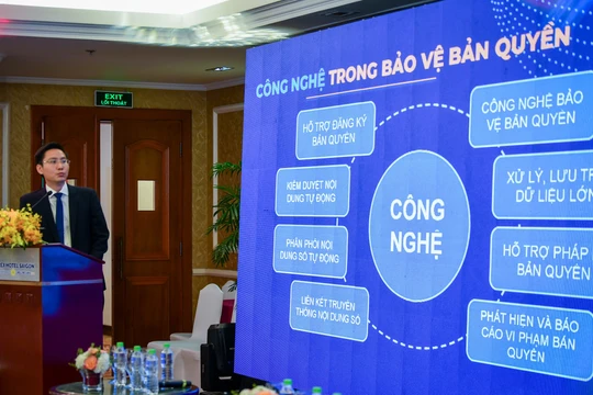 [Ảnh] Toàn cảnh phiên thảo luận "Bảo vệ bản quyền báo chí trong kỷ nguyên số"