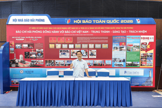 Hội Nhà báo Hải Phòng: Đồng hành cùng chuỗi sự kiện báo chí quốc gia và kể câu chuyện thành phố Cảng hôm nay