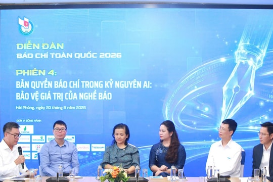 Bản quyền báo chí trong kỷ nguyên AI: Bảo vệ tương lai và giá trị của người làm báo