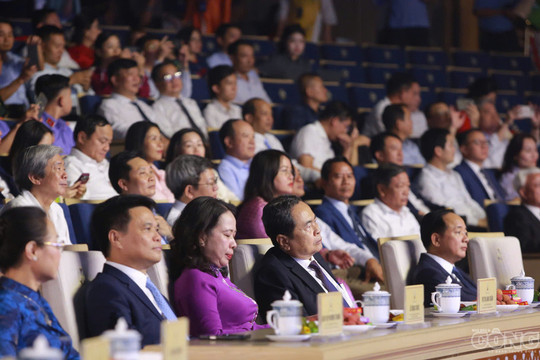 Chủ tịch Quốc hội Trần Thanh Mẫn dự Lễ trao Giải Báo chí Quốc gia lần thứ XX - năm 2025