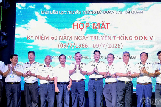 Họp mặt kỷ niệm 60 năm ngày thành lập Lữ đoàn 171 Hải quân tại TP.HCM